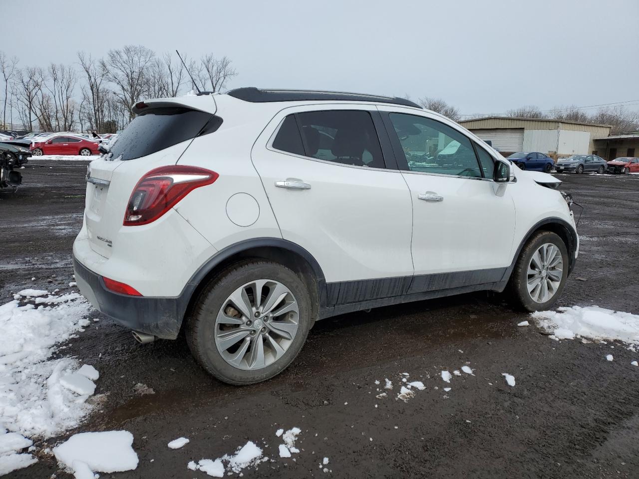 2019 Buick Encore VIN KL4CJESB5KB819562 Copart auction photo, front end damage thumbnail 3