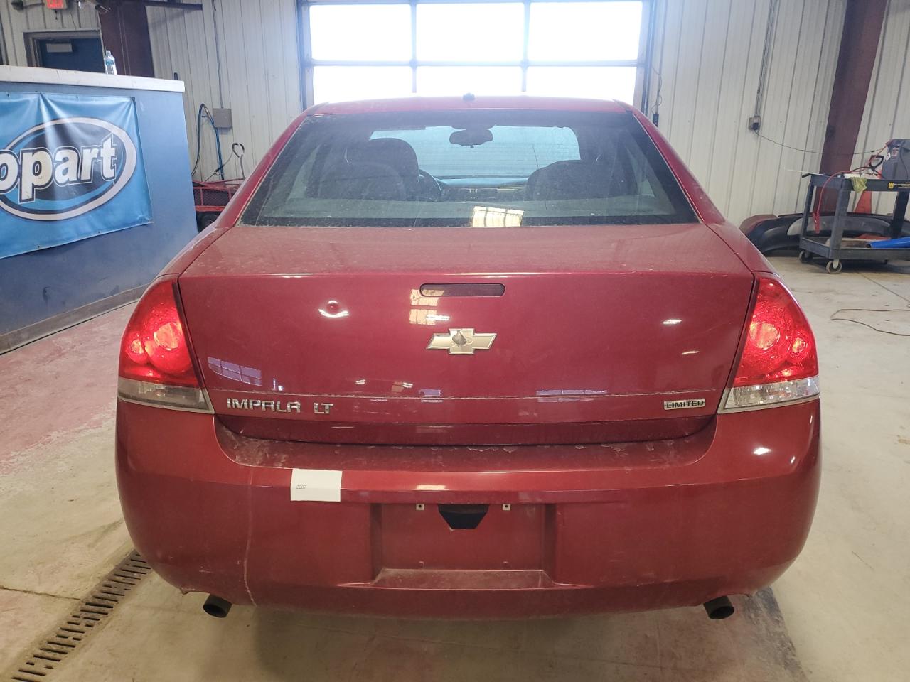 2014 Chevrolet Impala VIN 2G1WB5E31E1183482 Copart auction photo, front end damage thumbnail 6