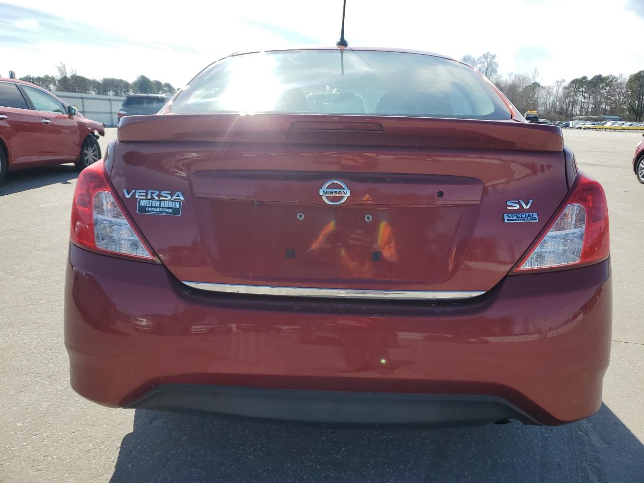2017 Nissan Versa VIN 3N1CN7AP5HL819218 Copart auction photo, side / front end damage thumbnail 6