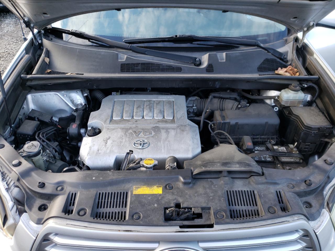 2008 Toyota Highlander VIN JTEES41A982047716 Copart auction photo, front end / side damage thumbnail 12