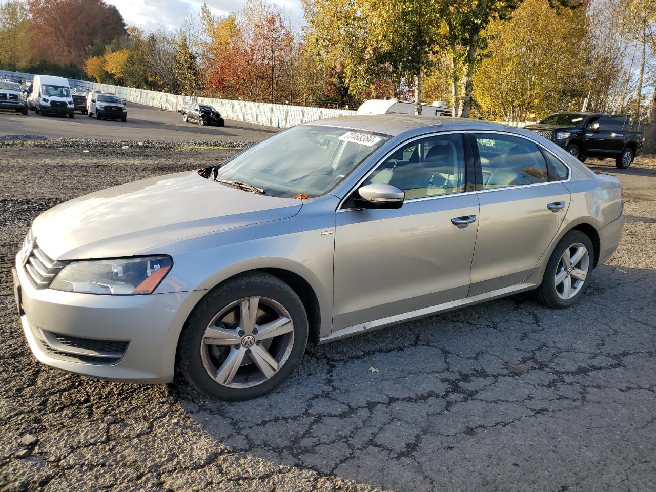 2014 Volkswagen Passat VIN 1VWAT7A37EC033769