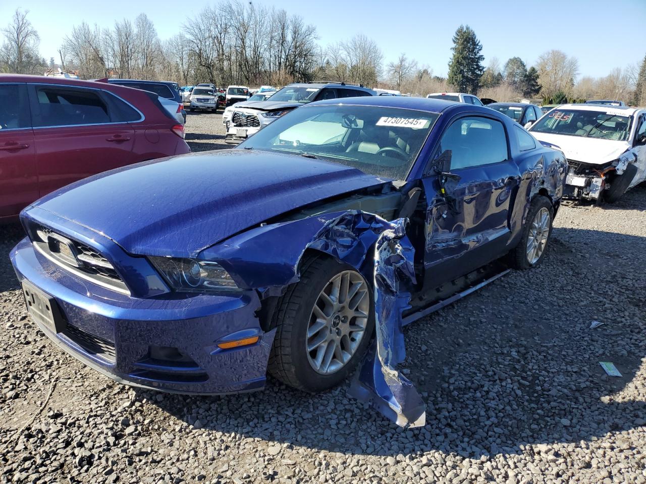 2013 Ford Mustang VIN 1ZVBP8AM9D5267518