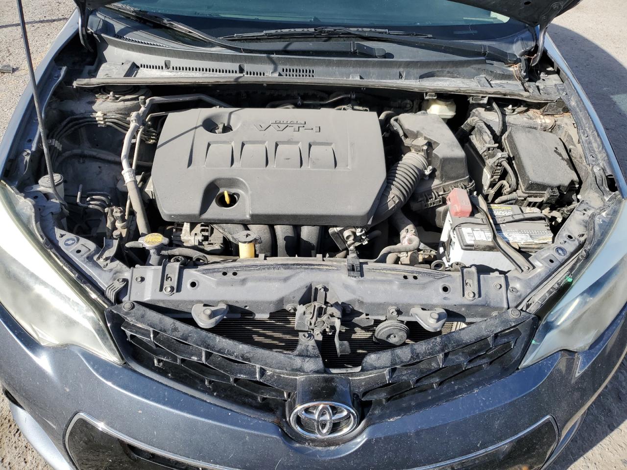 2015 Toyota Corolla VIN 5YFBURHE7FP236743 Copart auction photo, front end damage thumbnail 11