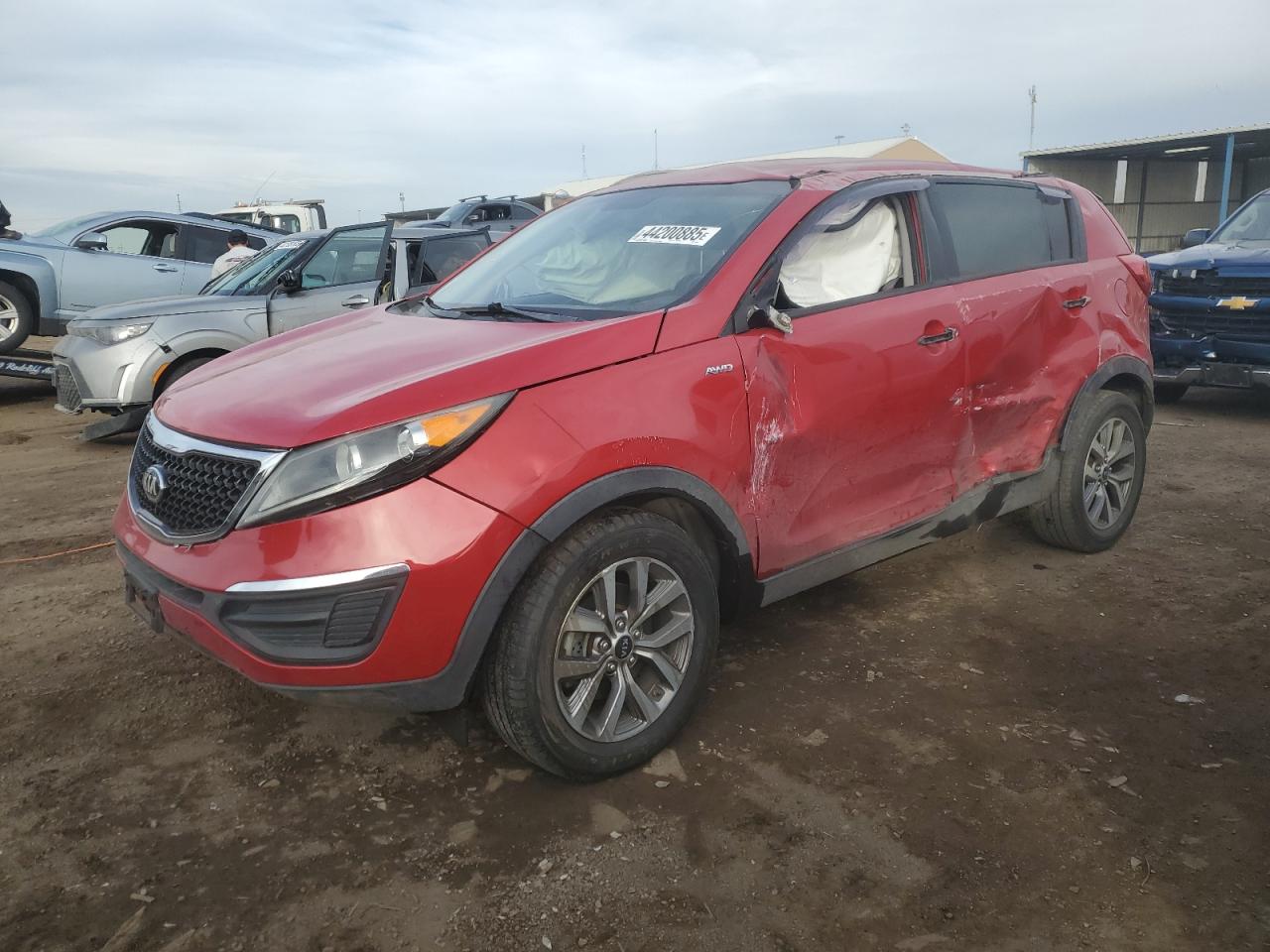 2014 KIA Sportage VIN KNDPBCAC7E7620586