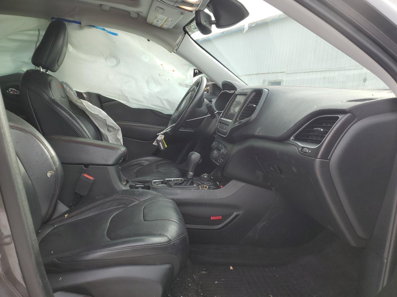 2019 Jeep Cherokee VIN 1C4PJMBX3KD189087 Copart auction photo, side / front end damage thumbnail 7