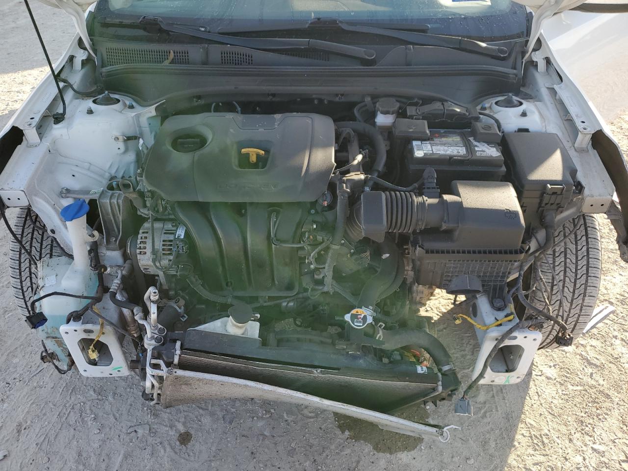 2022 KIA Forte VIN 3KPF24AD3NE435350 Copart auction photo, front end damage thumbnail 13