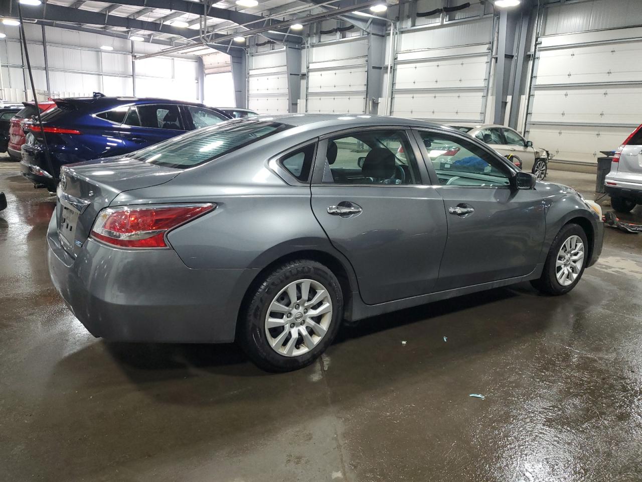 2014 Nissan Altima VIN 1N4AL3AP8EN220267 Copart auction photo, front end / side damage thumbnail 3