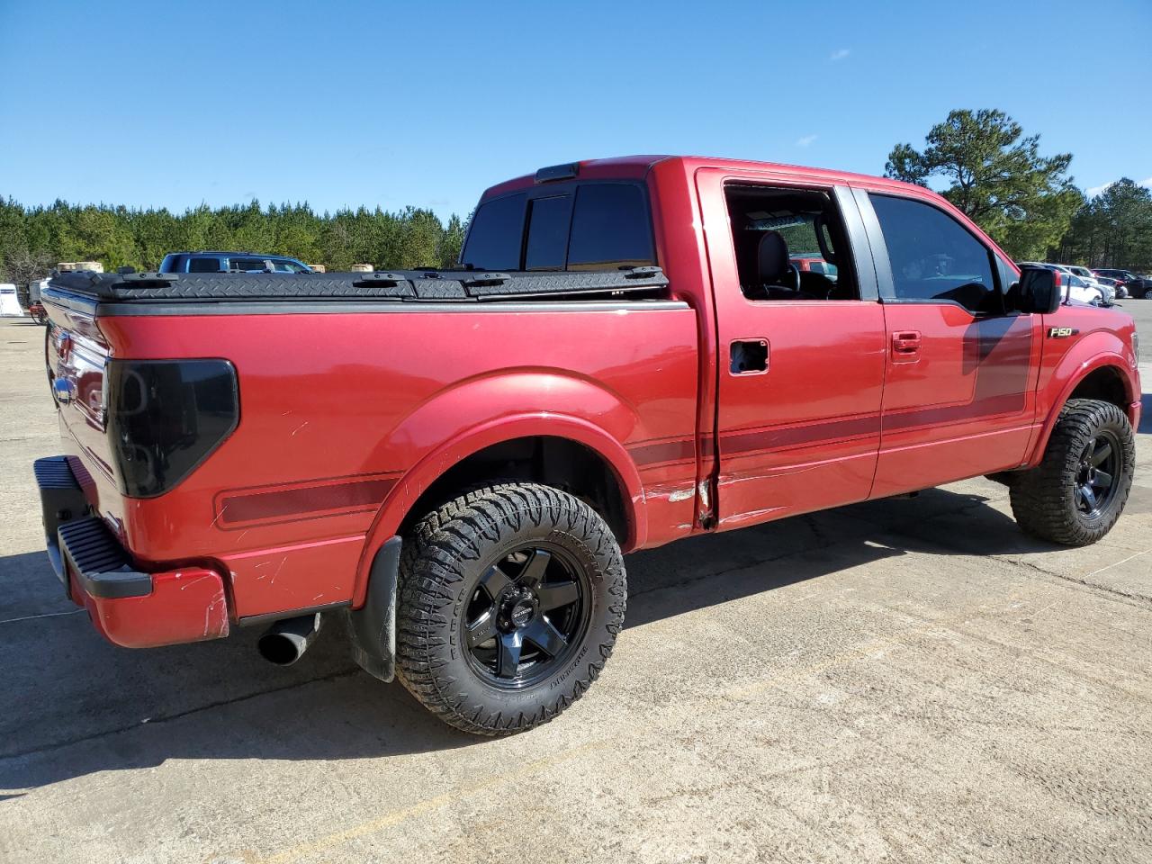 2012 Ford F-150 VIN 1FTFW1ET5CFC05610 Copart auction photo, side damage thumbnail 3