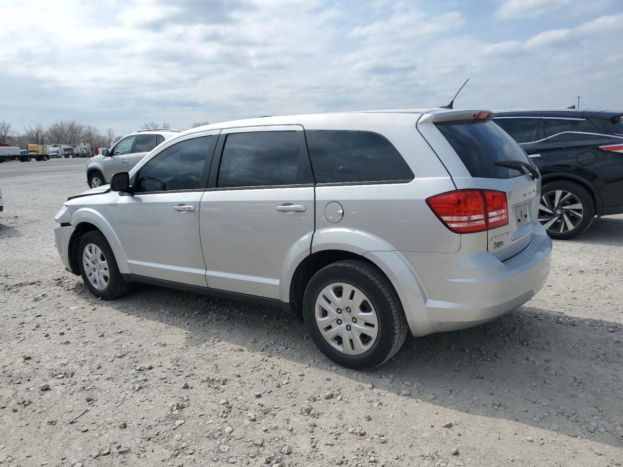 2014 Dodge Journey VIN 3C4PDCAB0ET117415 Copart auction photo, front end damage thumbnail 2