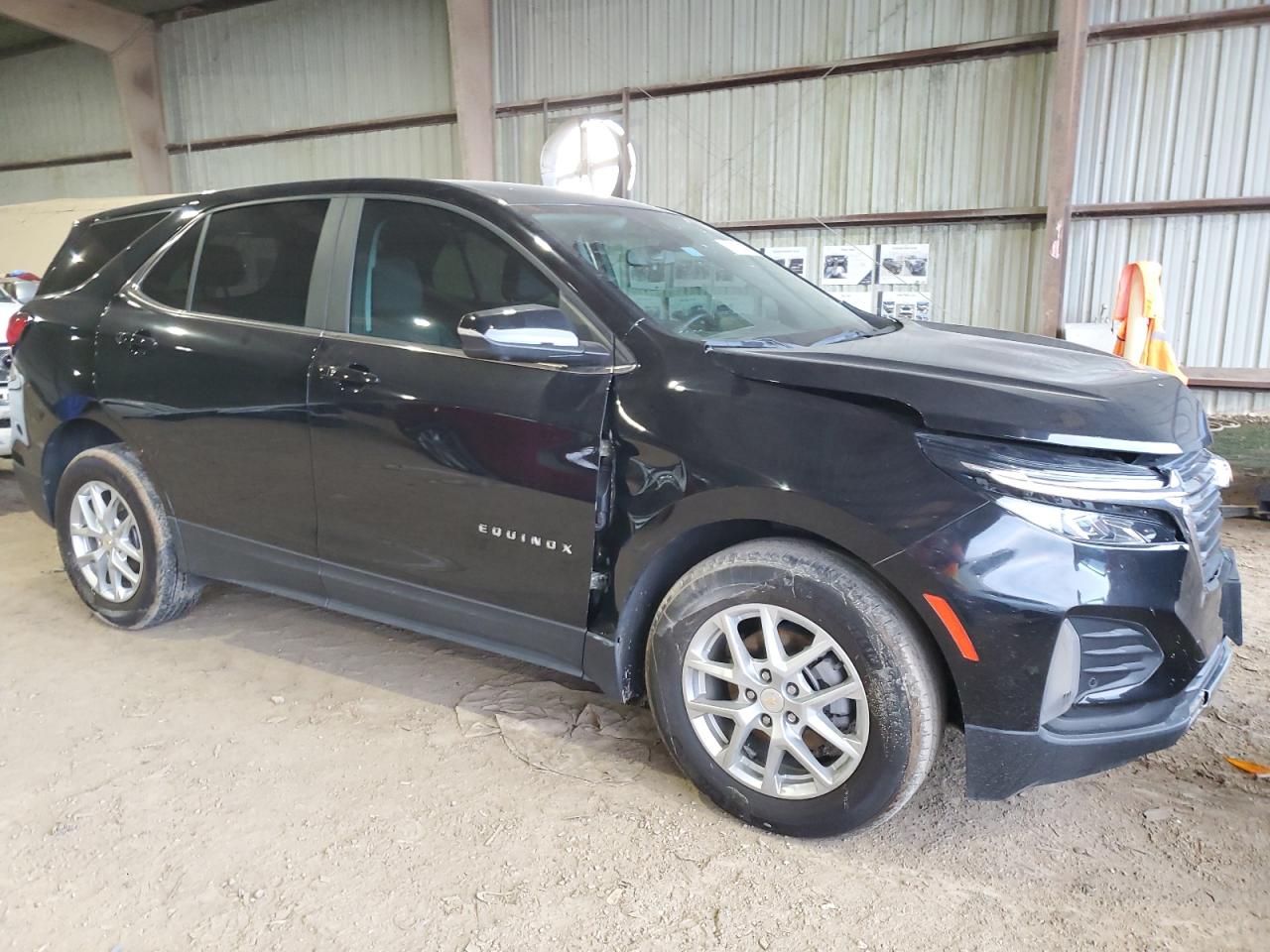 2023 Chevrolet Equinox VIN 3GNAXKEG2PL175162 Copart auction photo, front end / side damage thumbnail 4