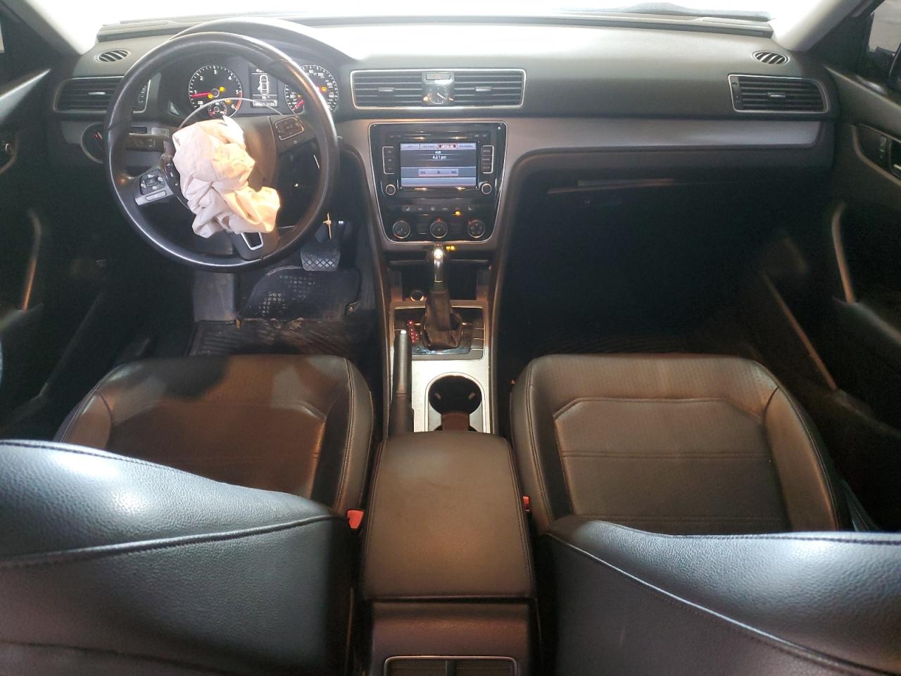 2014 Volkswagen Passat VIN 1VWBN7A36EC080841 Copart auction photo, front end / undercarriage damage thumbnail 8