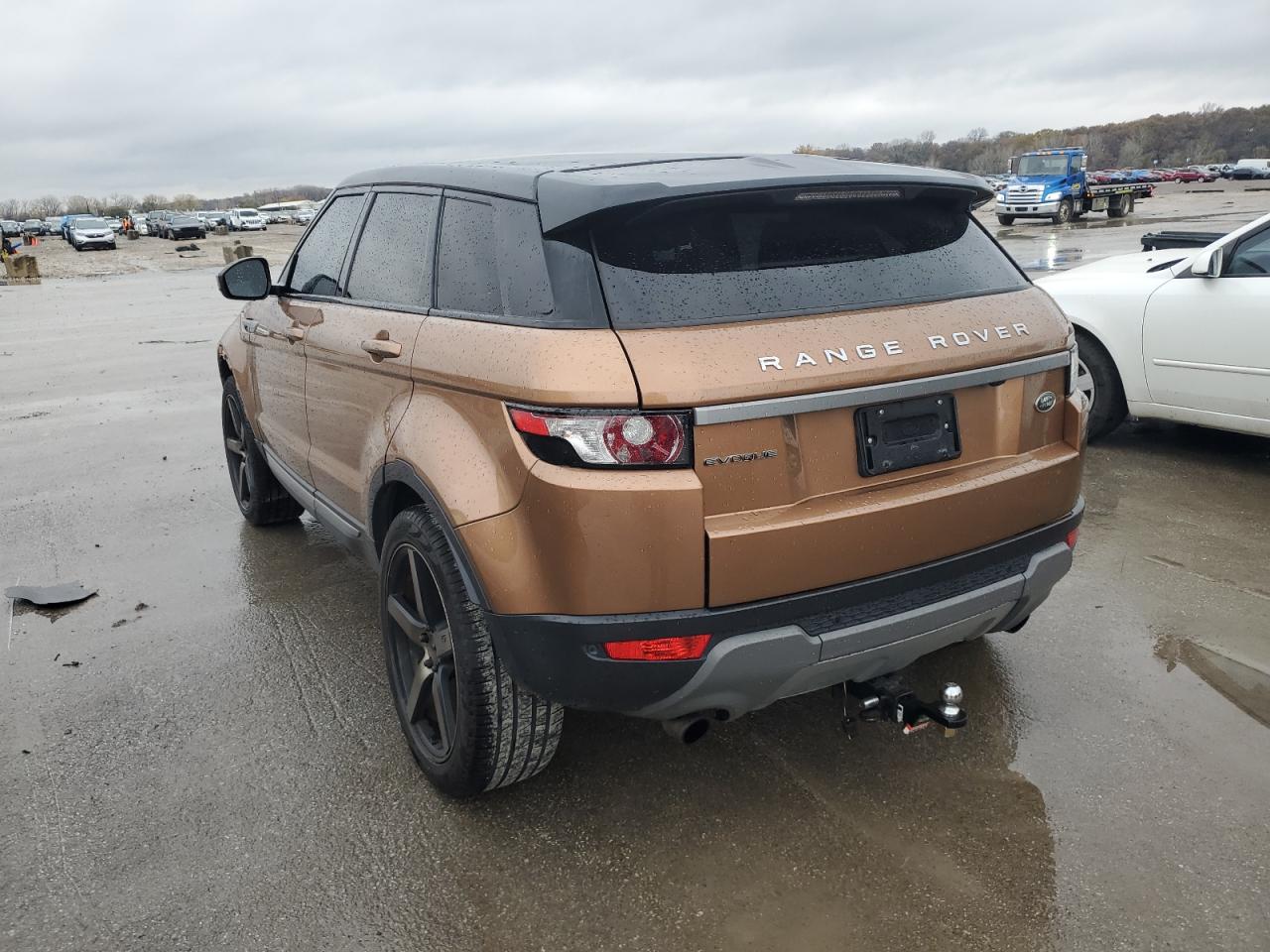 2014 Land Rover Range Rover VIN SALVP2BG1EH953390 Copart auction photo, side damage thumbnail 2