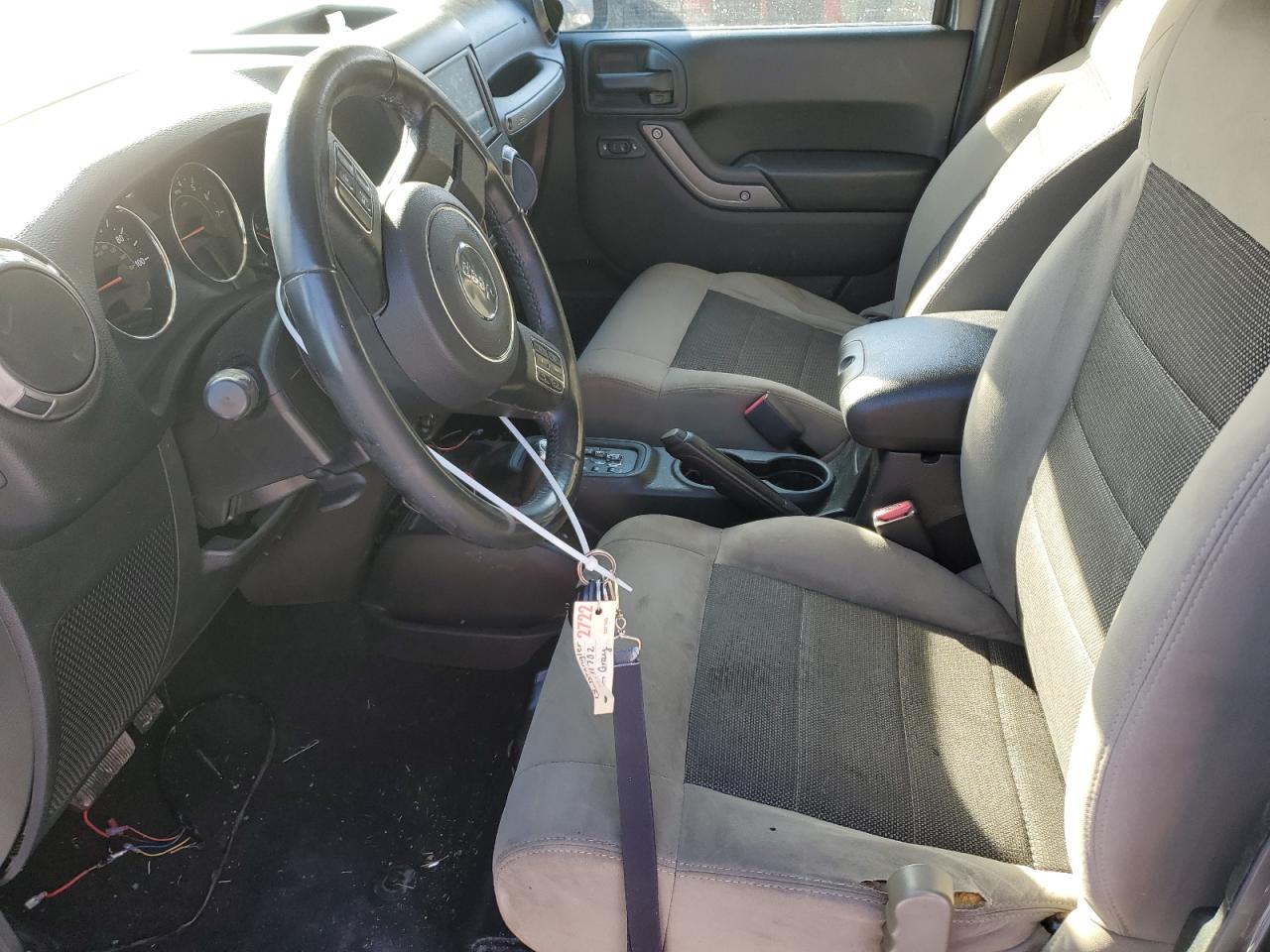 2018 Jeep Wrangler VIN 1C4BJWDG2JL811668 Copart auction photo, front end / undercarriage damage thumbnail 7