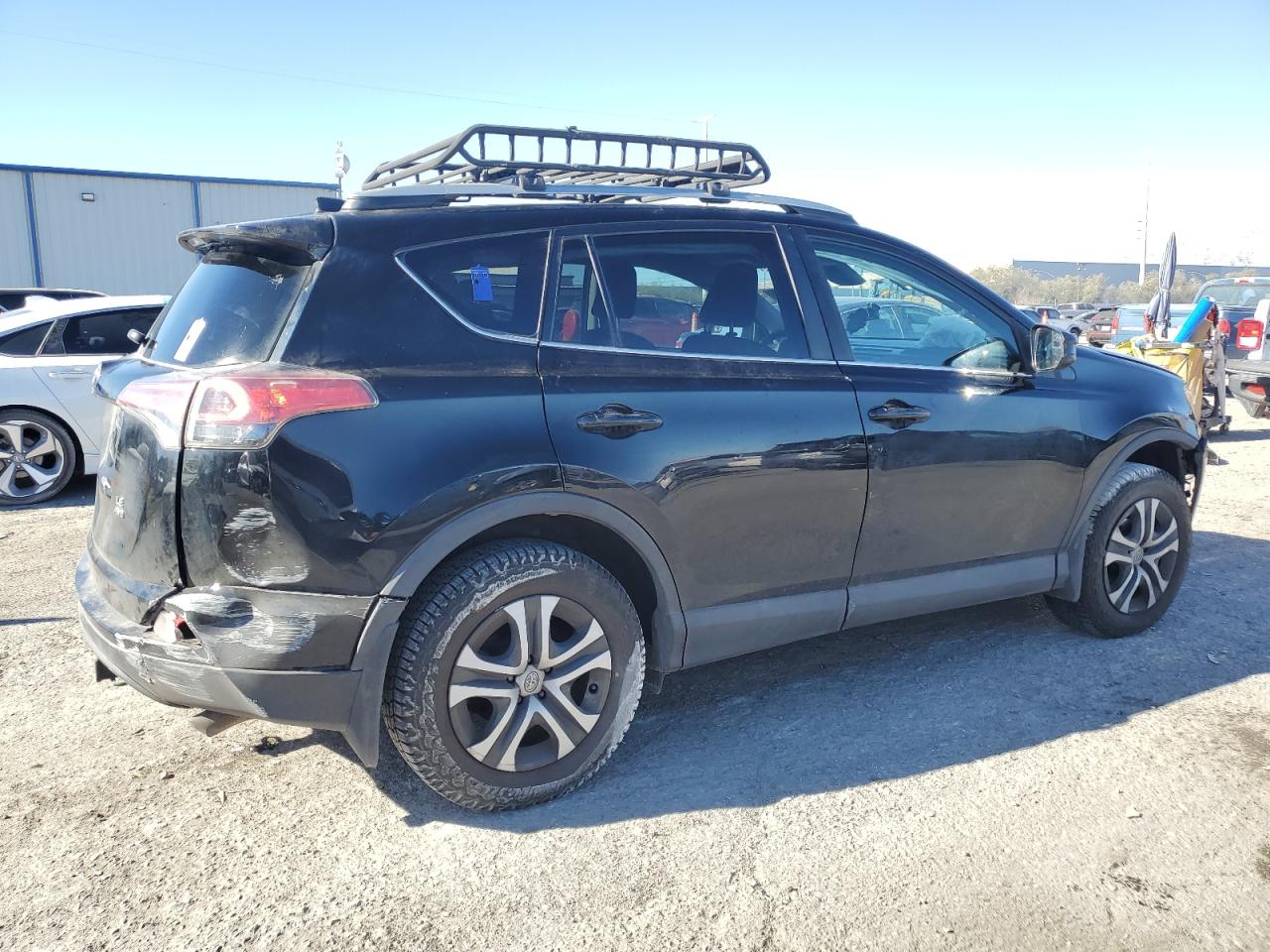 2017 Toyota RAV 4 VIN 2T3BFREV6HW626899 Copart auction photo, all over damage thumbnail 3