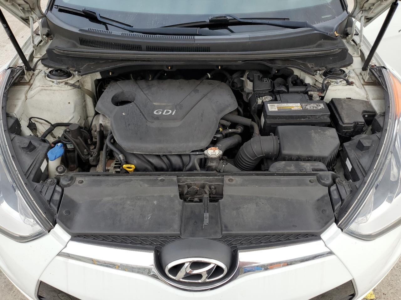 2014 Hyundai Veloster VIN KMHTC6ADXEU184741 Copart auction photo, side / undercarriage damage thumbnail 12
