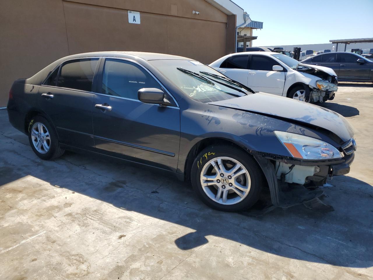 2006 Honda Accord VIN 1HGCM56846A098840 Copart auction photo, front end damage thumbnail 4