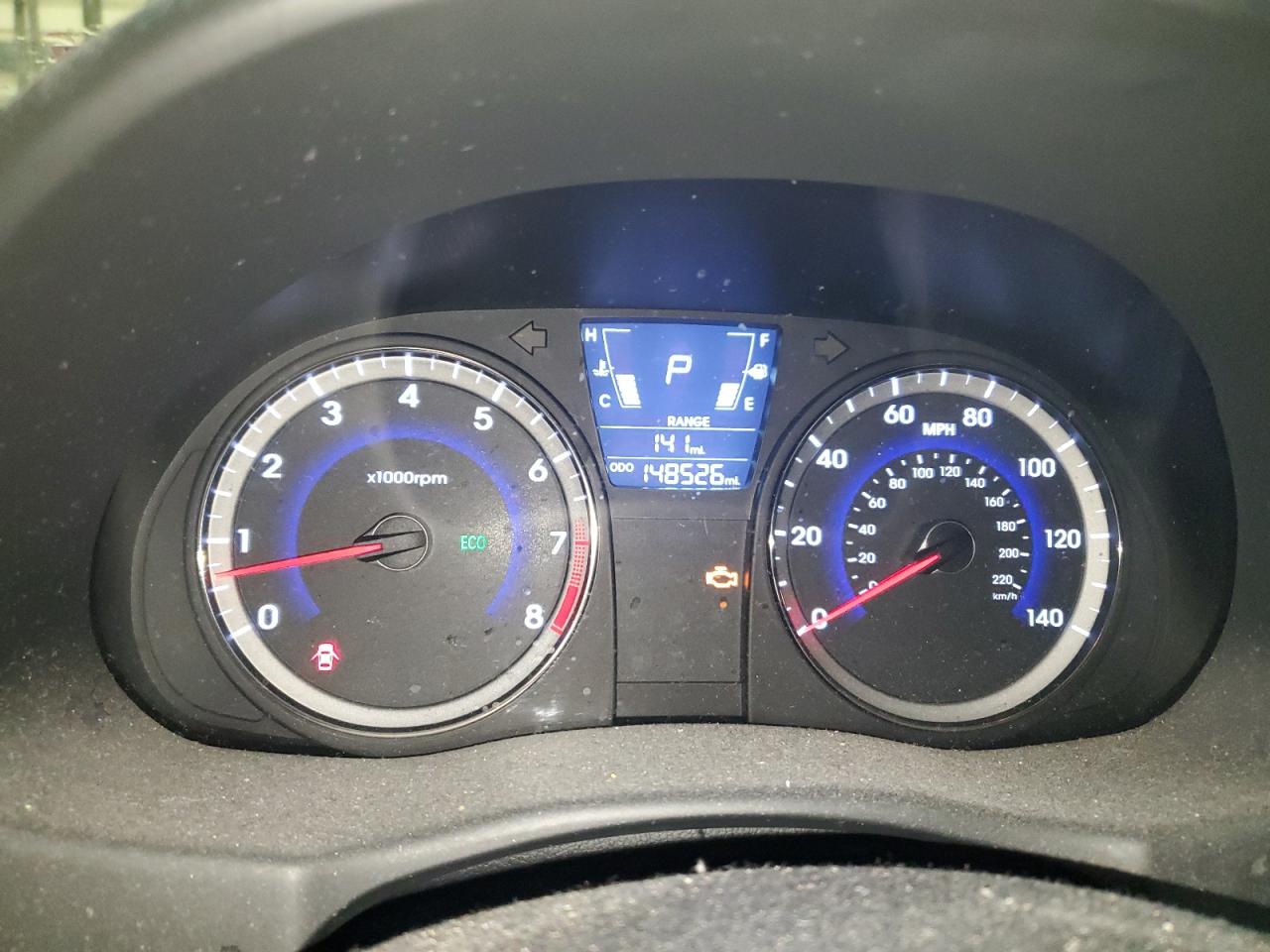 2014 Hyundai Accent VIN KMHCT5AE1EU165773 Copart auction photo, minor dent/scratches / undercarriage damage thumbnail 9