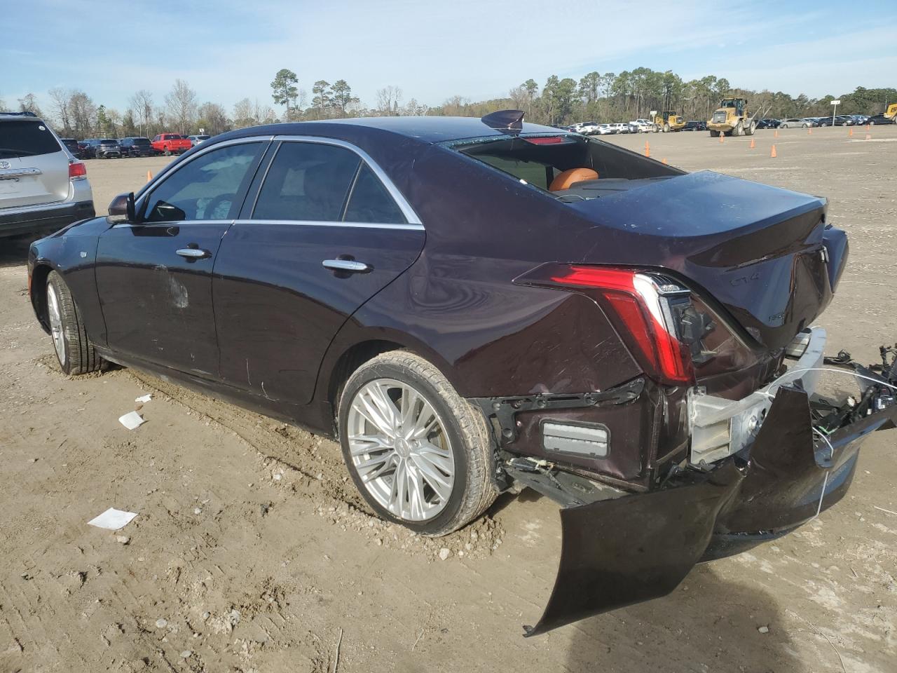 2020 Cadillac CT4 VIN 1G6DF5RL9L0137617 Copart auction photo, all over damage thumbnail 2