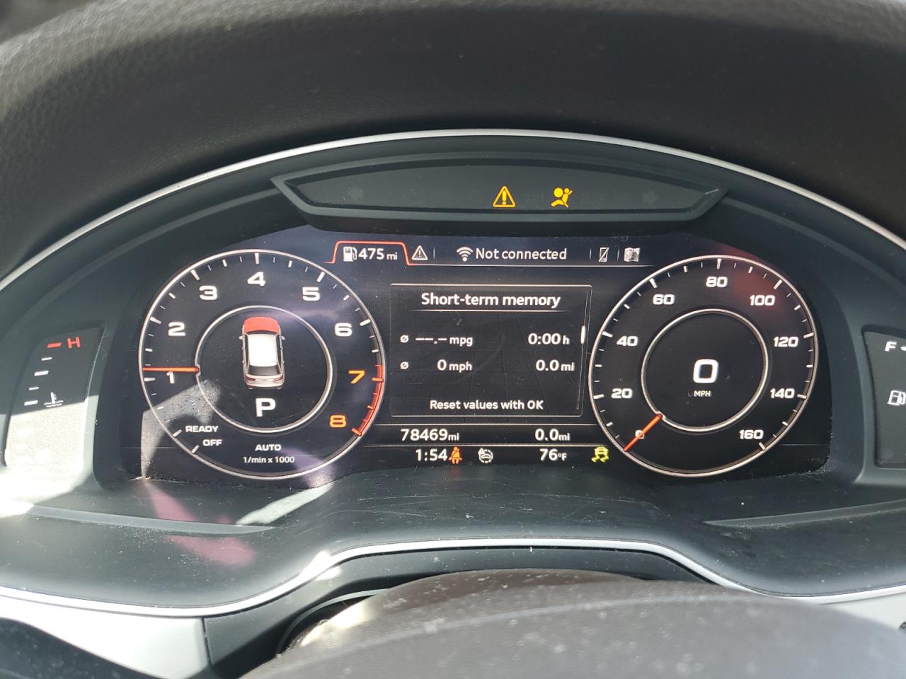 2019 Audi Q7 VIN WA1LHAF74KD014439 Copart auction photo, rear end / minor dent/scratches damage thumbnail 9