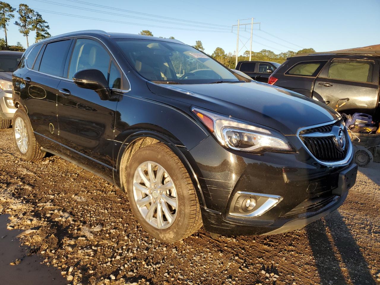 2020 Buick Envision VIN LRBFXCSAXLD052941 Copart auction photo, rear end damage thumbnail 4