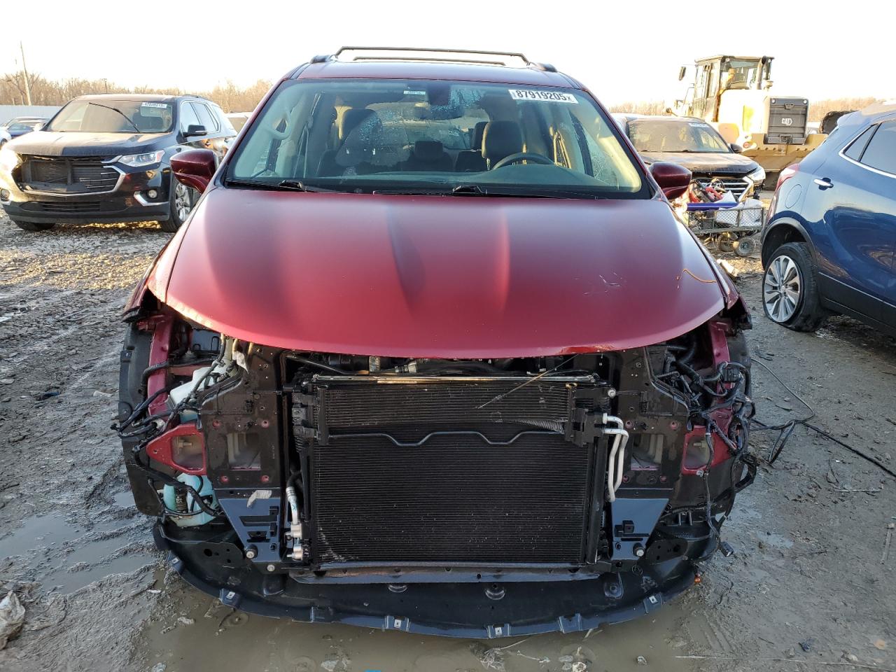 2017 Chrysler Pacifica VIN 2C4RC1BG6HR816212 Copart auction photo, front end damage thumbnail 5