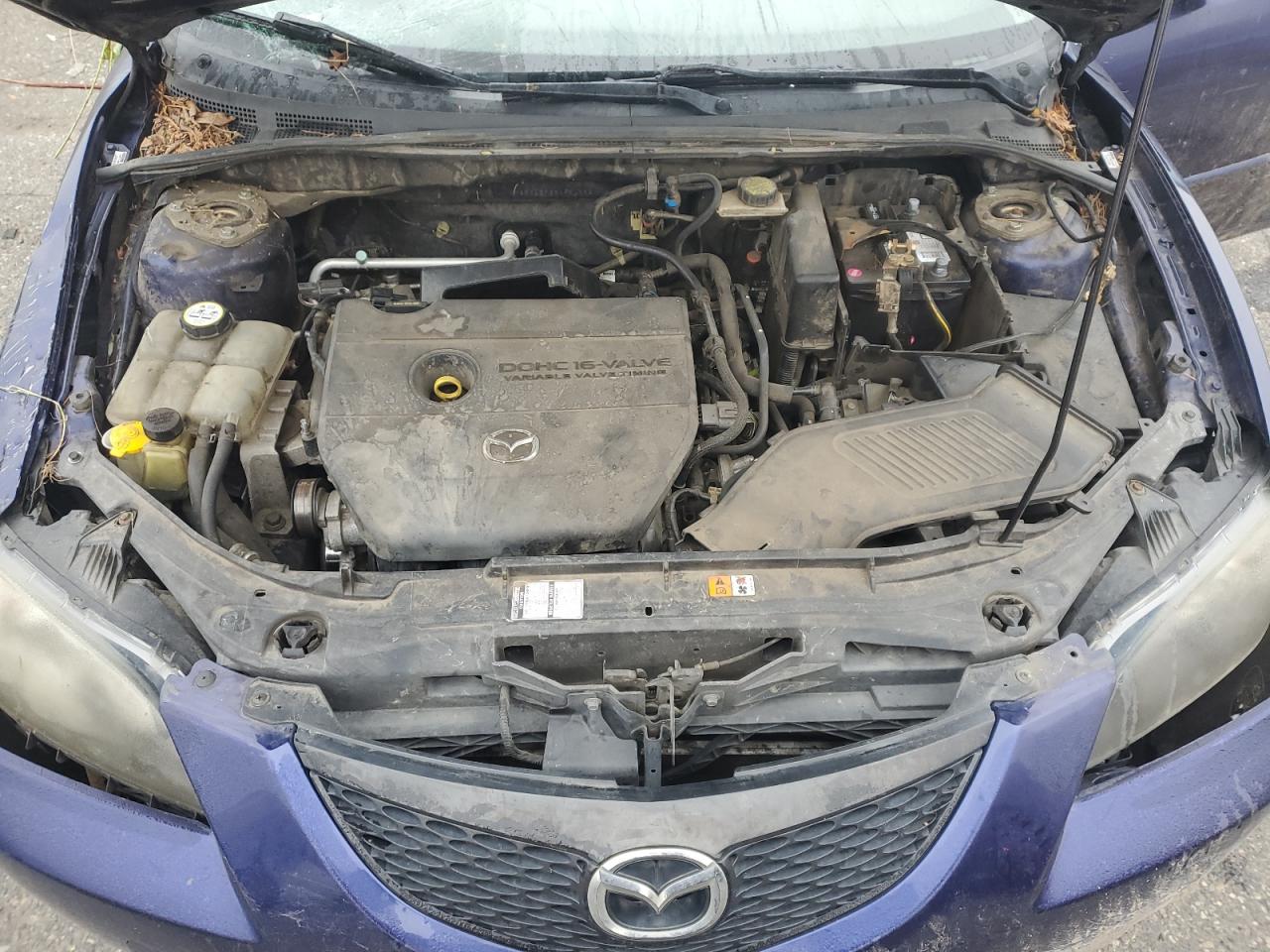 2006 Mazda 3 VIN JM1BK12F361461660 Copart auction photo, undercarriage / all over damage thumbnail 11