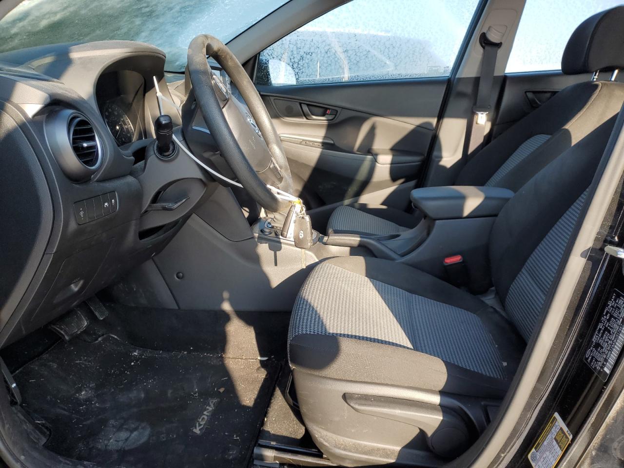 2019 Hyundai Kona VIN KM8K12AA9KU317467 Copart auction photo, front end damage thumbnail 7