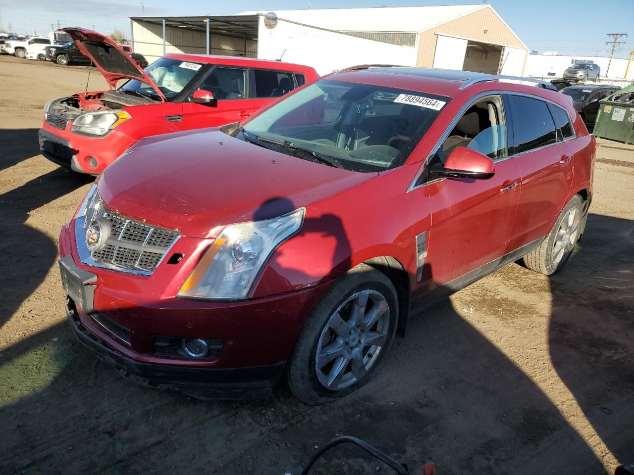 2010 Cadillac SRX VIN 3GYFNEEY7AS607332
