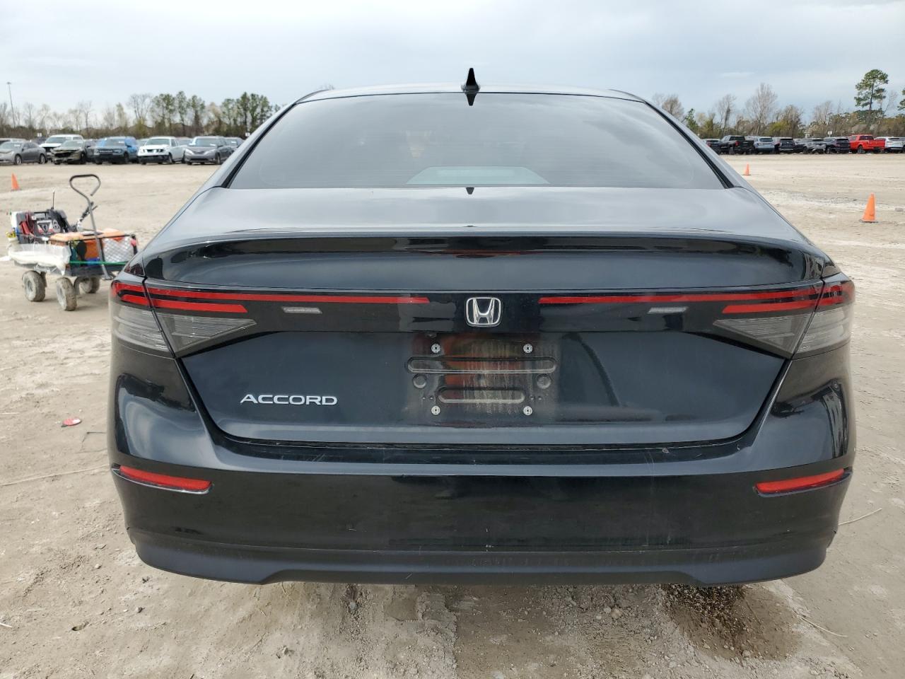 2023 Honda Accord VIN 1HGCY1F29PA031001 Copart auction photo, front end / minor dent/scratches damage thumbnail 6