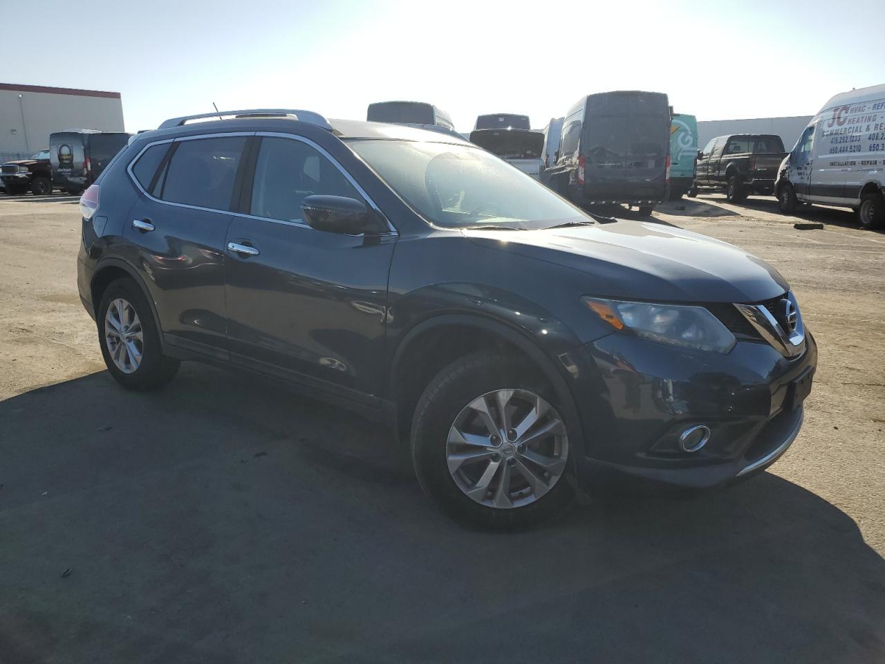 2016 Nissan Rogue VIN 5N1AT2MV1GC827264 Copart auction photo, rear end / side damage thumbnail 4