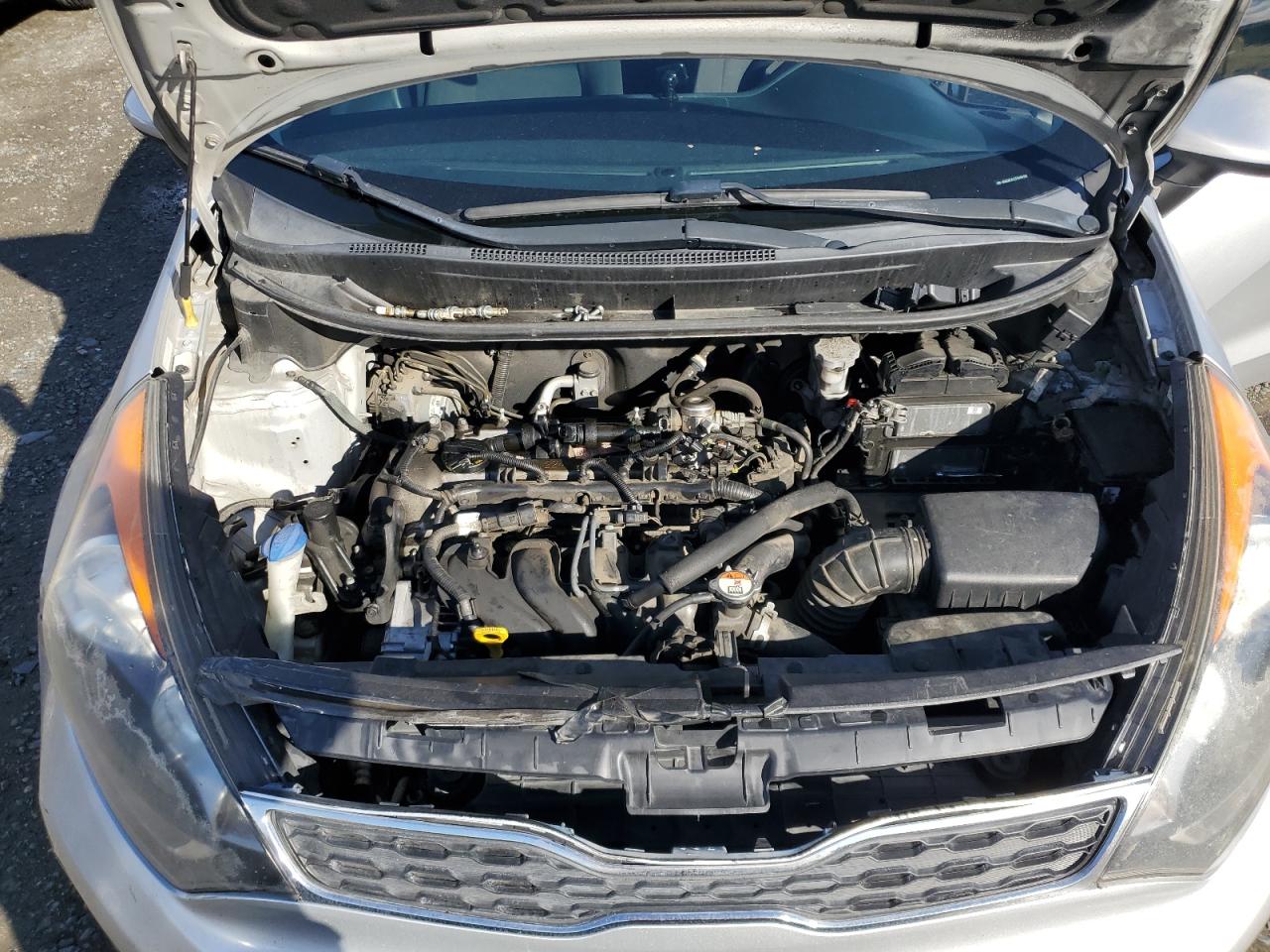 2015 KIA Rio VIN KNADN5A32F6494101 Copart auction photo, mechanical damage thumbnail 11