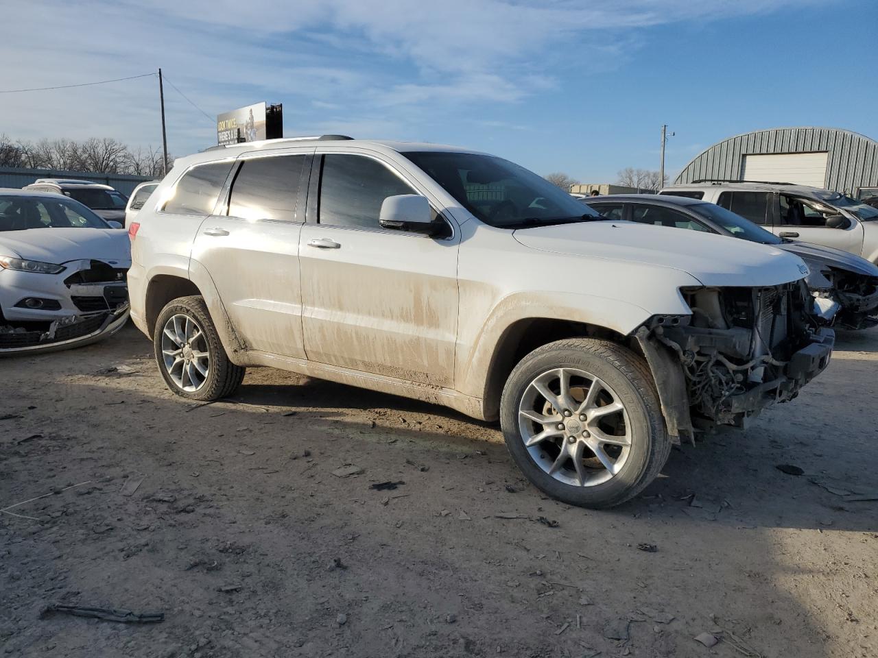 2015 Jeep Grand Cherokee VIN 1C4RJFJG7FC765278 Copart auction photo, front end damage thumbnail 4
