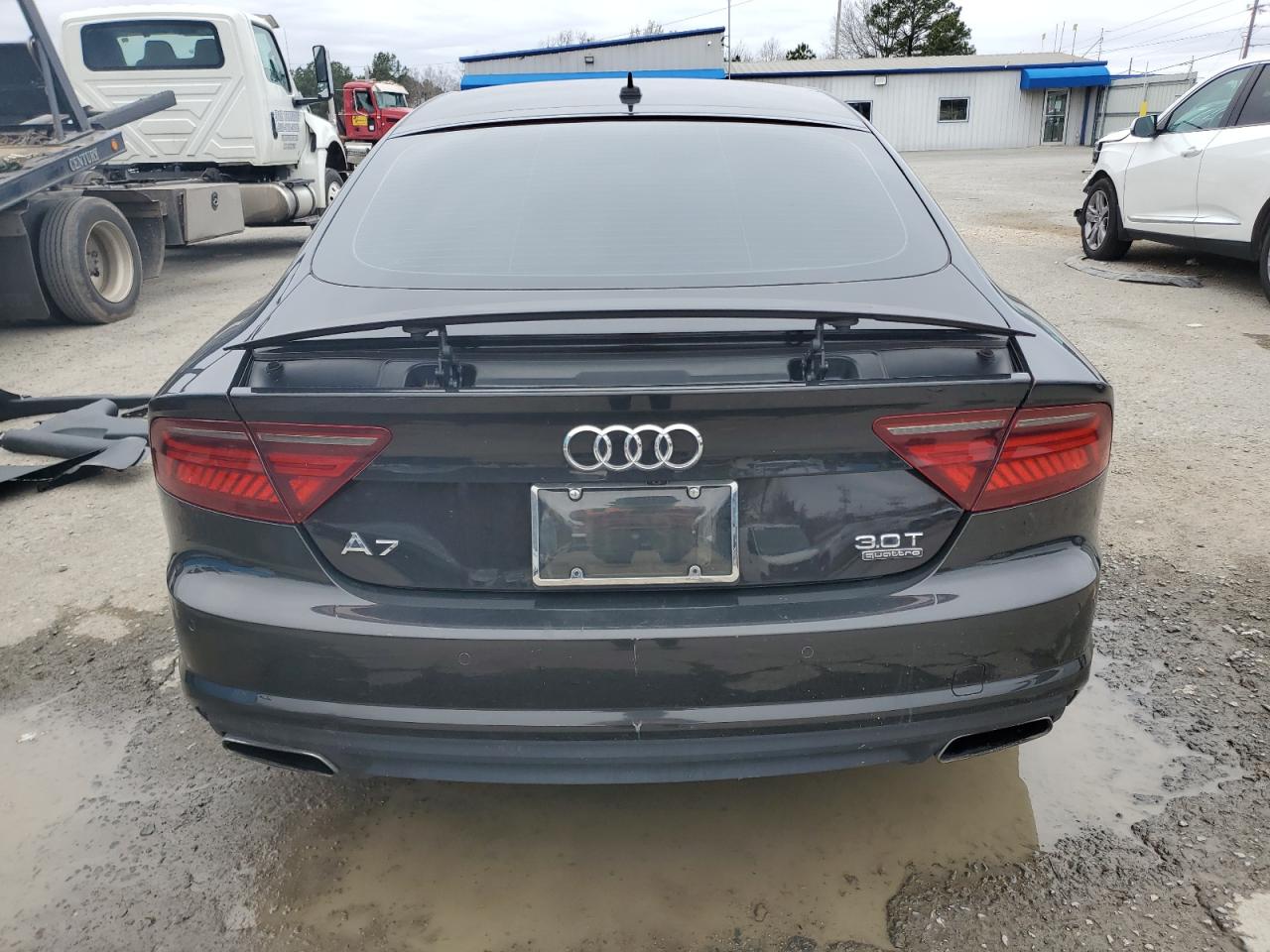 2016 Audi A7 VIN WAU2GAFC5GN024767 Copart auction photo, water/flood / minor dent/scratches damage thumbnail 6