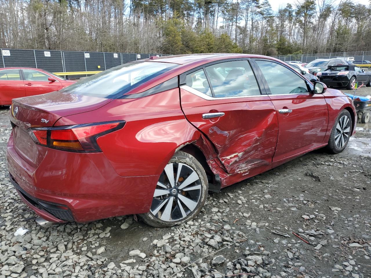 2020 Nissan Altima VIN 1N4BL4DV3LC119375 Copart auction photo, side damage thumbnail 3