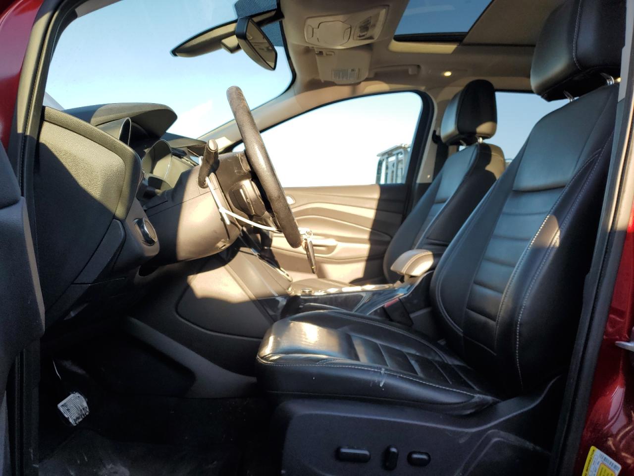 2014 Ford Escape VIN 1FMCU9J93EUD36496 Copart auction photo, front end / side damage thumbnail 7