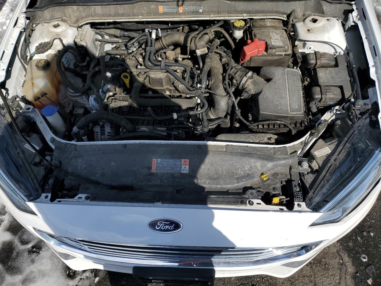 2020 Ford Fusion VIN 3FA6P0CDXLR130544 Copart auction photo, front end damage thumbnail 11