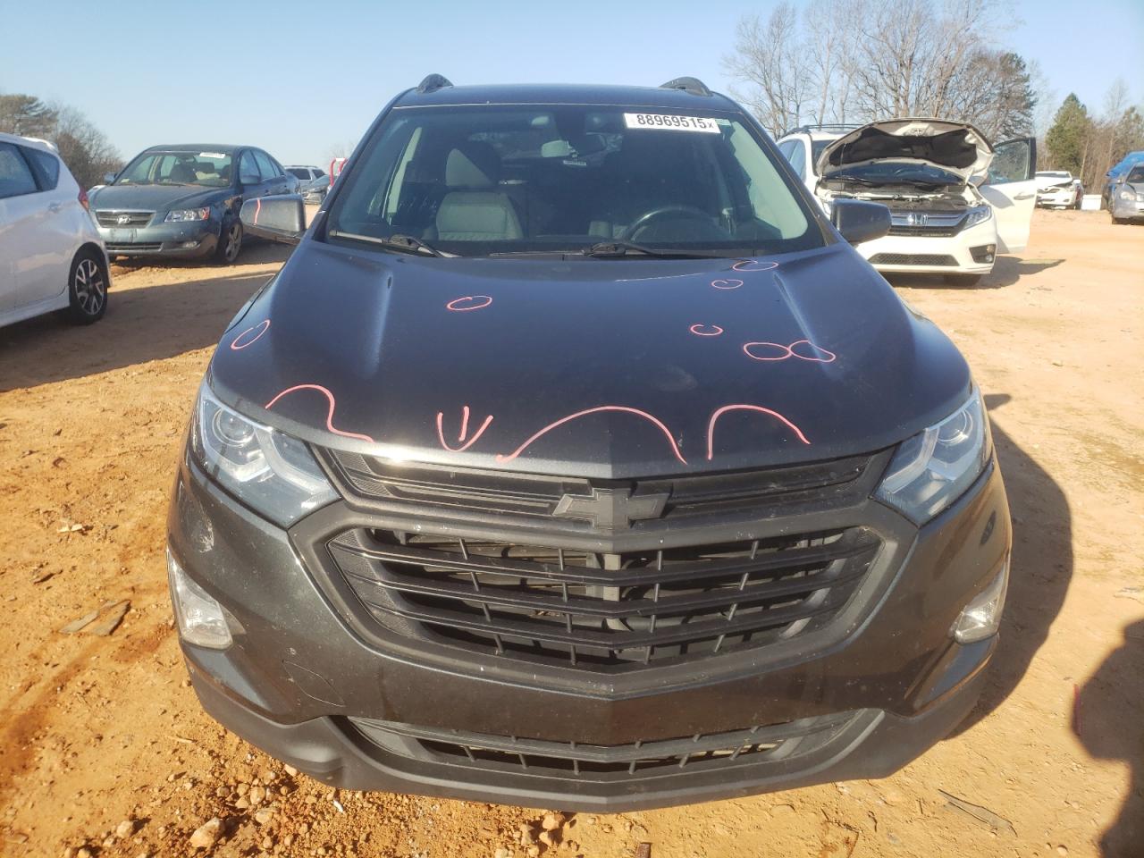 2018 Chevrolet Equinox VIN 2GNAXJEV9J6238830 Copart auction photo, rear end / side damage thumbnail 5