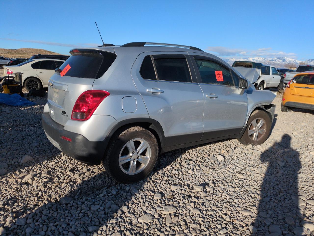 2016 Chevrolet Trax VIN 3GNCJLSB4GL233331 Copart auction photo, front end damage thumbnail 3