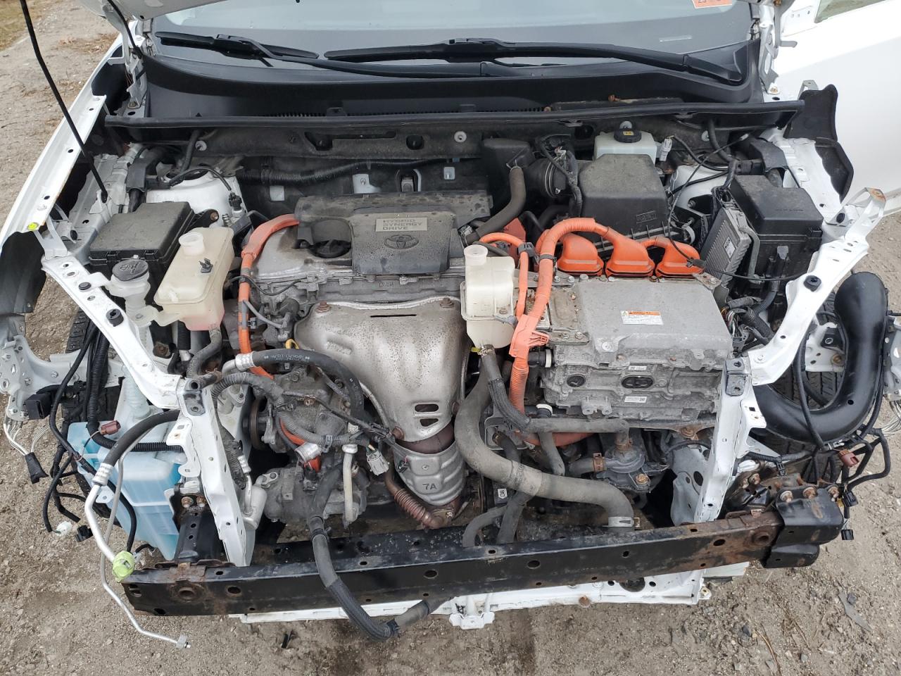 2018 Toyota RAV 4 VIN JTMRJREV8JD182828 Copart auction photo, front end / side damage thumbnail 12