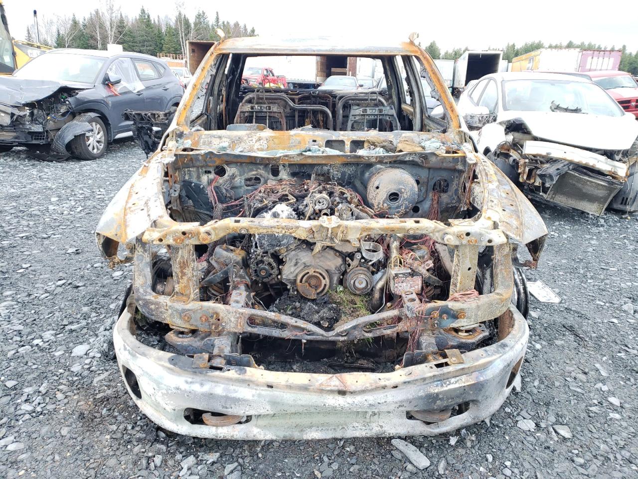 2015 RAM 1500 VIN 1C6RR7TM8FS683879 Copart auction photo, burn damage thumbnail 5
