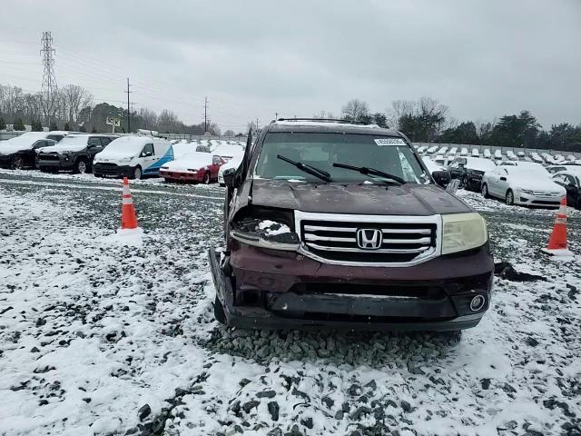 2013 Honda Pilot VIN 5FNYF3H5XDB012957 Copart auction photo, side / front end damage thumbnail 11