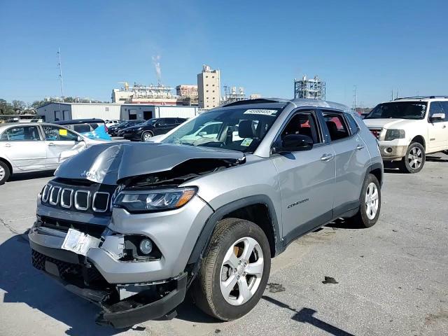 2022 Jeep Compass VIN 3C4NJDBB7NT141571 Copart auction photo, front end damage thumbnail 11