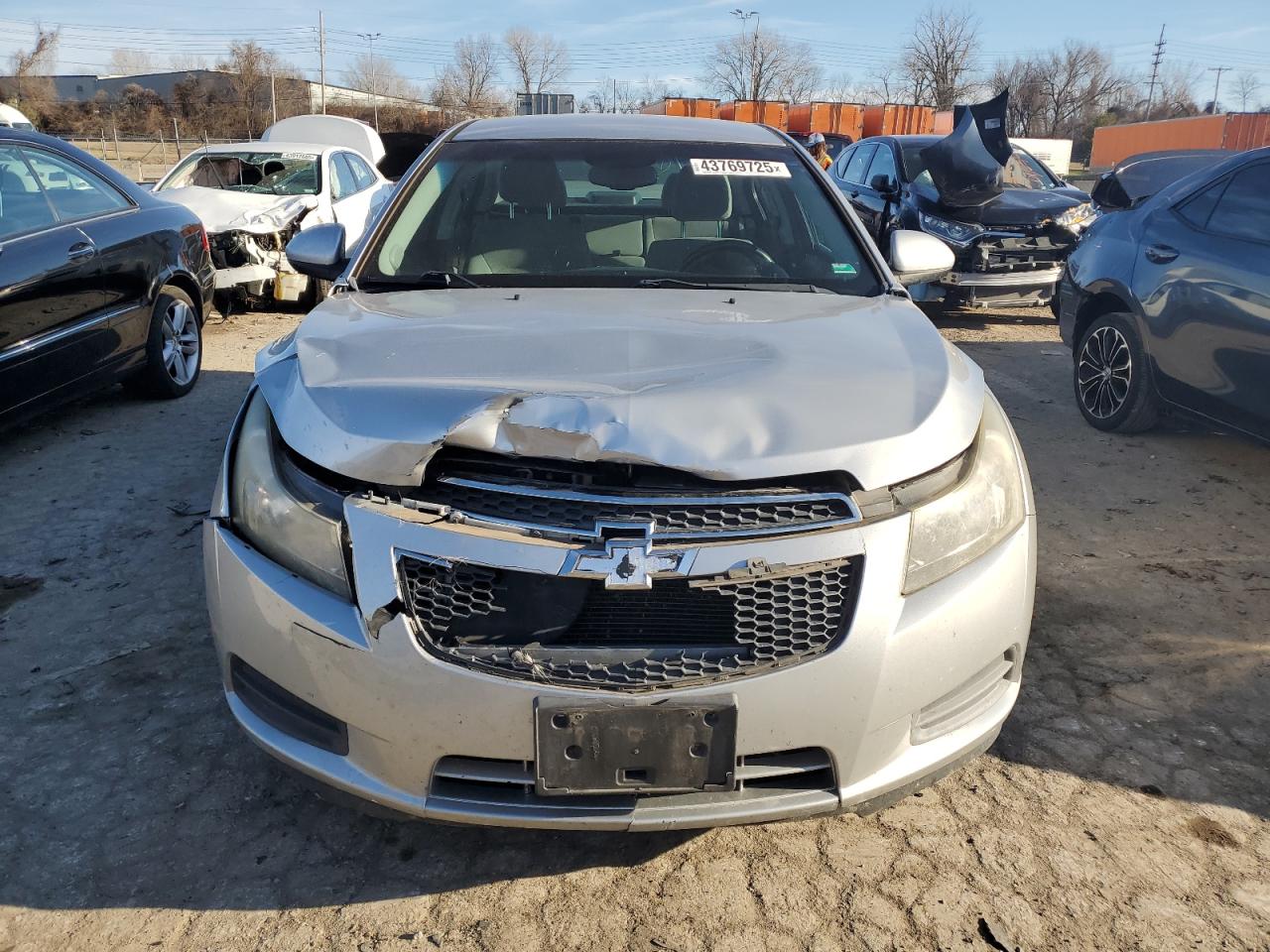 2012 Chevrolet Cruze VIN 1G1PF5SCXC7336874 Copart auction photo, front end damage thumbnail 5