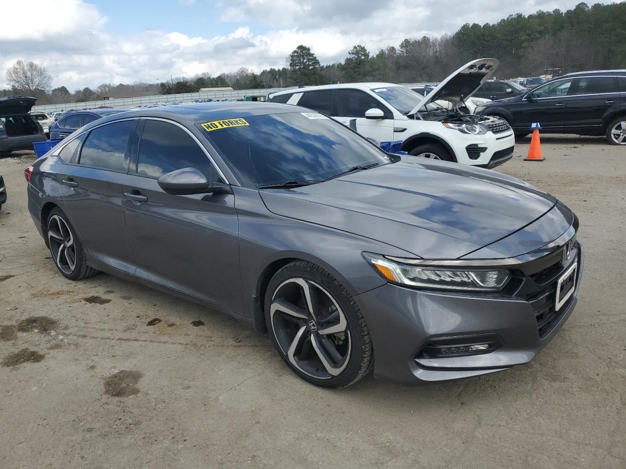 2018 Honda Accord VIN 1HGCV2F30JA046243 Copart auction photo, minor dent/scratches damage thumbnail 4