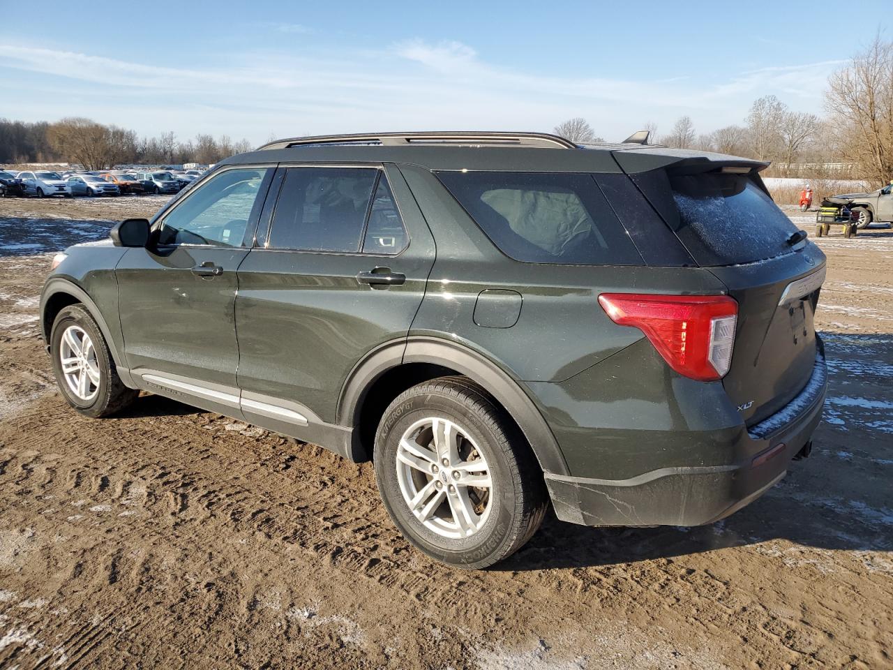 2022 Ford Explorer VIN 1FMSK8DHXNGB96329 Copart auction photo, front end damage thumbnail 2