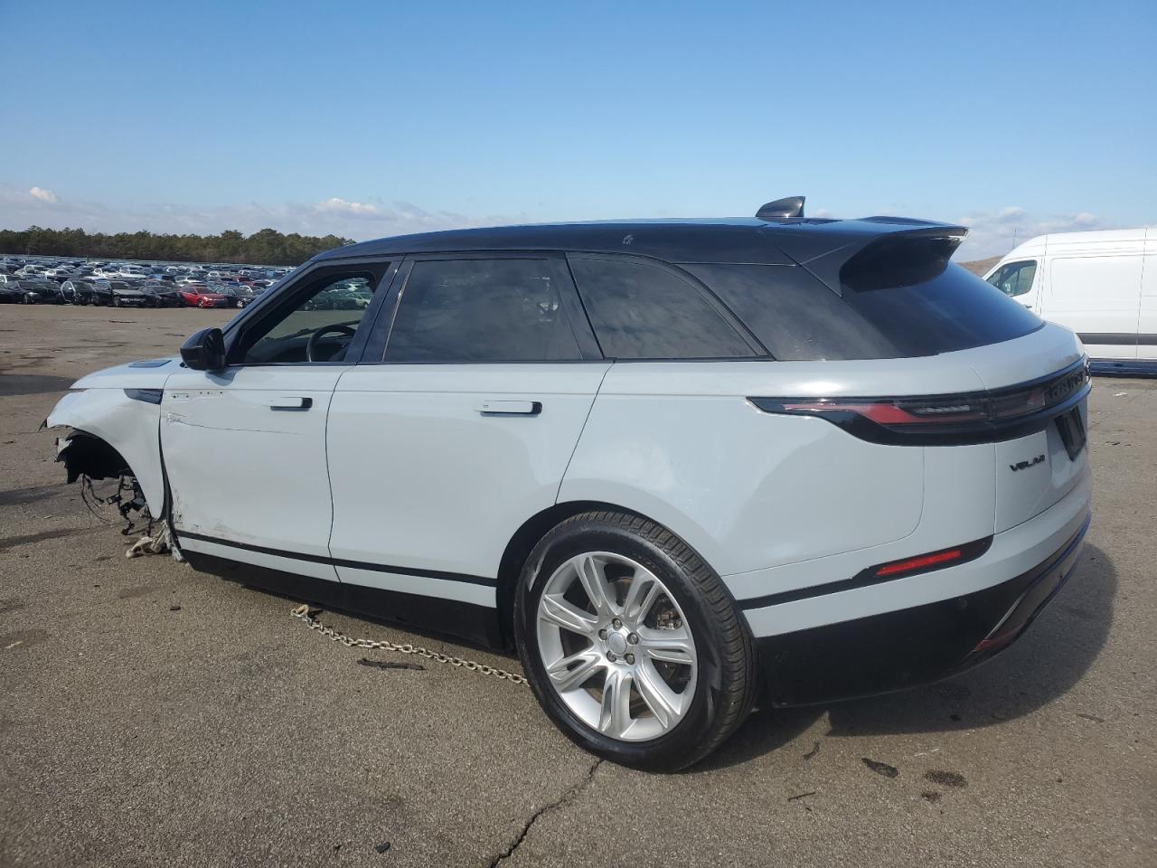 2024 Land Rover Range Rover VIN SALYL2EX8RA374321 Copart auction photo, front end / side damage thumbnail 2