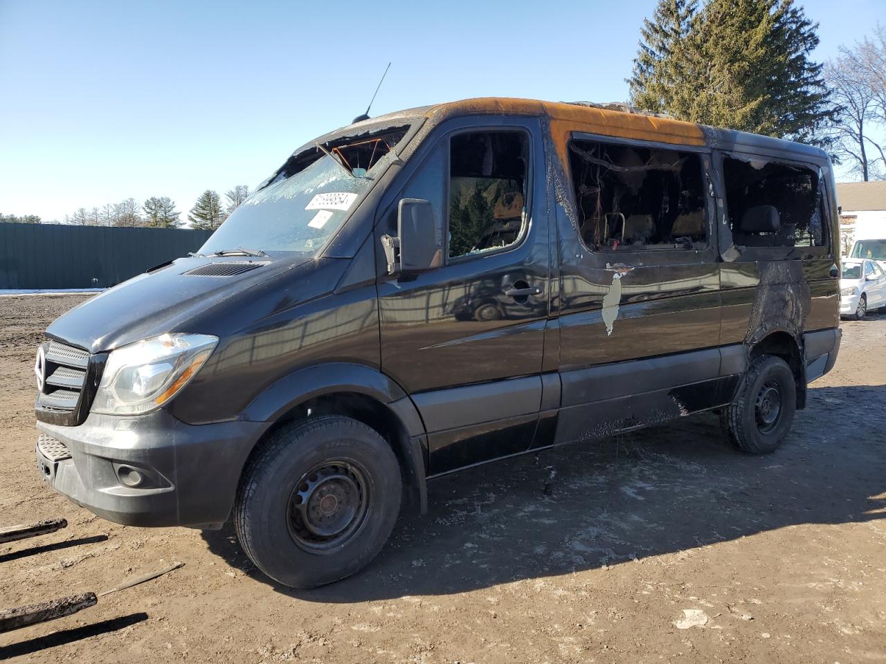 2015 Mercedes-Benz Sprinter VIN WDZPE7CCXFP134044 - Copart auction photo