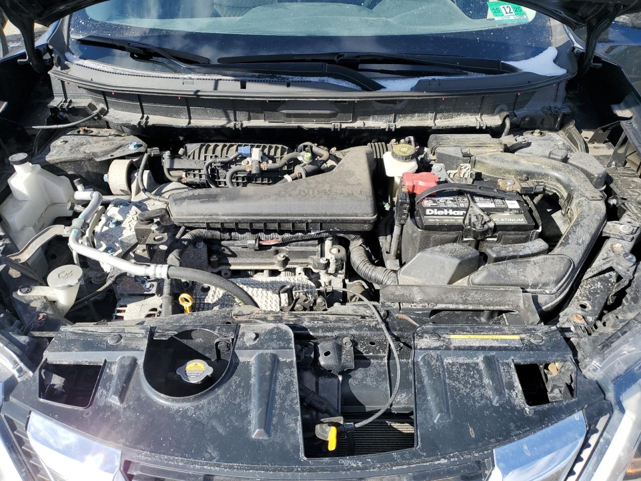 2018 Nissan Rogue VIN KNMAT2MV0JP620028 Copart auction photo, side damage thumbnail 12