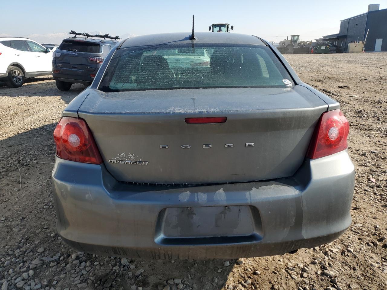 2013 Dodge Avenger VIN 1C3CDZAB0DN563701 Copart auction photo, side damage thumbnail 6
