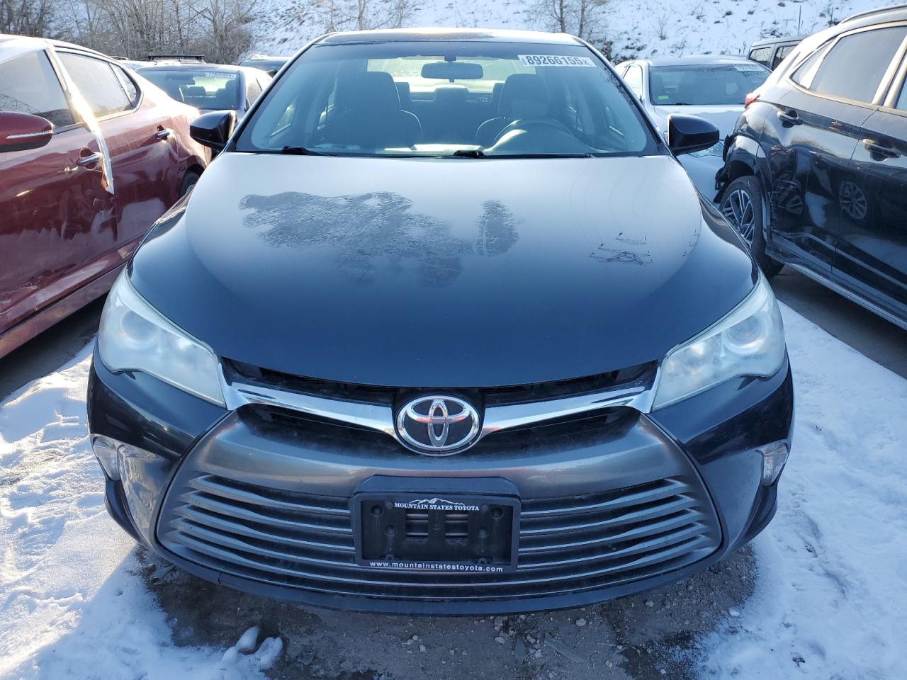 2016 Toyota Camry VIN 4T1BF1FK4GU178742 Copart auction photo, side / rear end damage thumbnail 5
